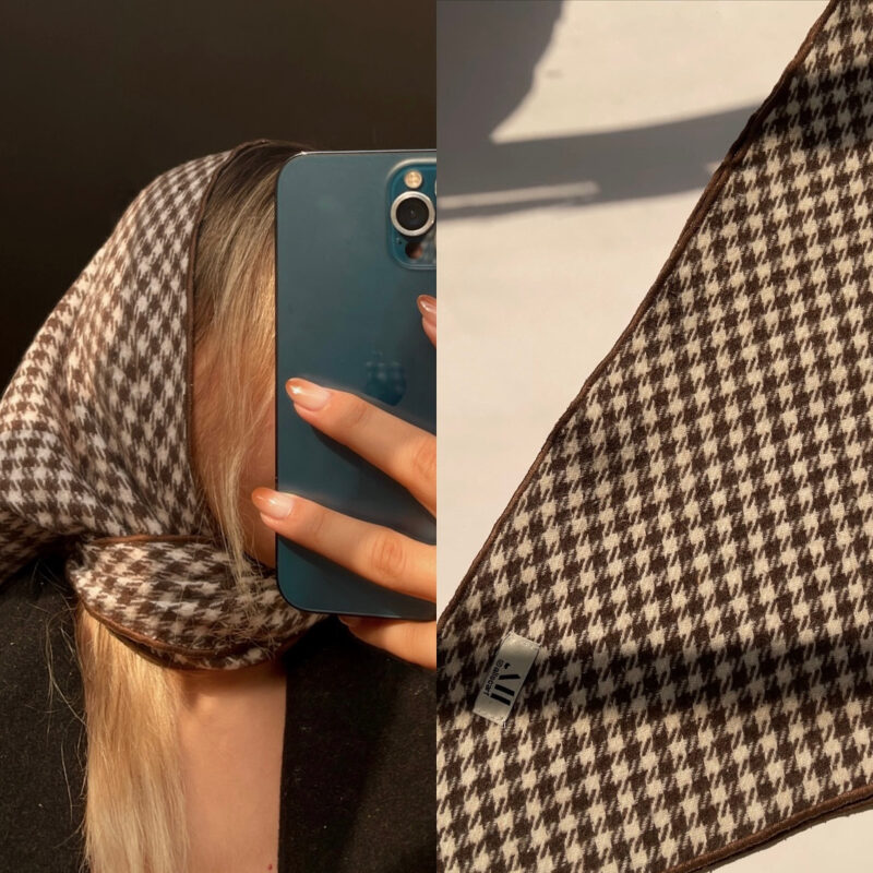 مینی اسکارف پشمی